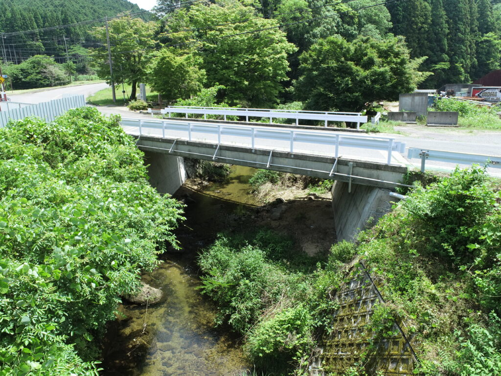 山中川橋工事情報#5　工事完了　