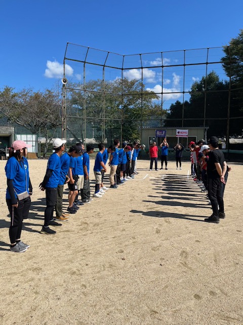 ソフトボール大会、BBQ